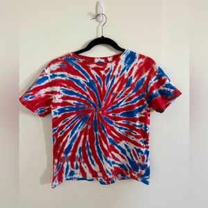 Simply southern red white and blue short sleeved t-shirt